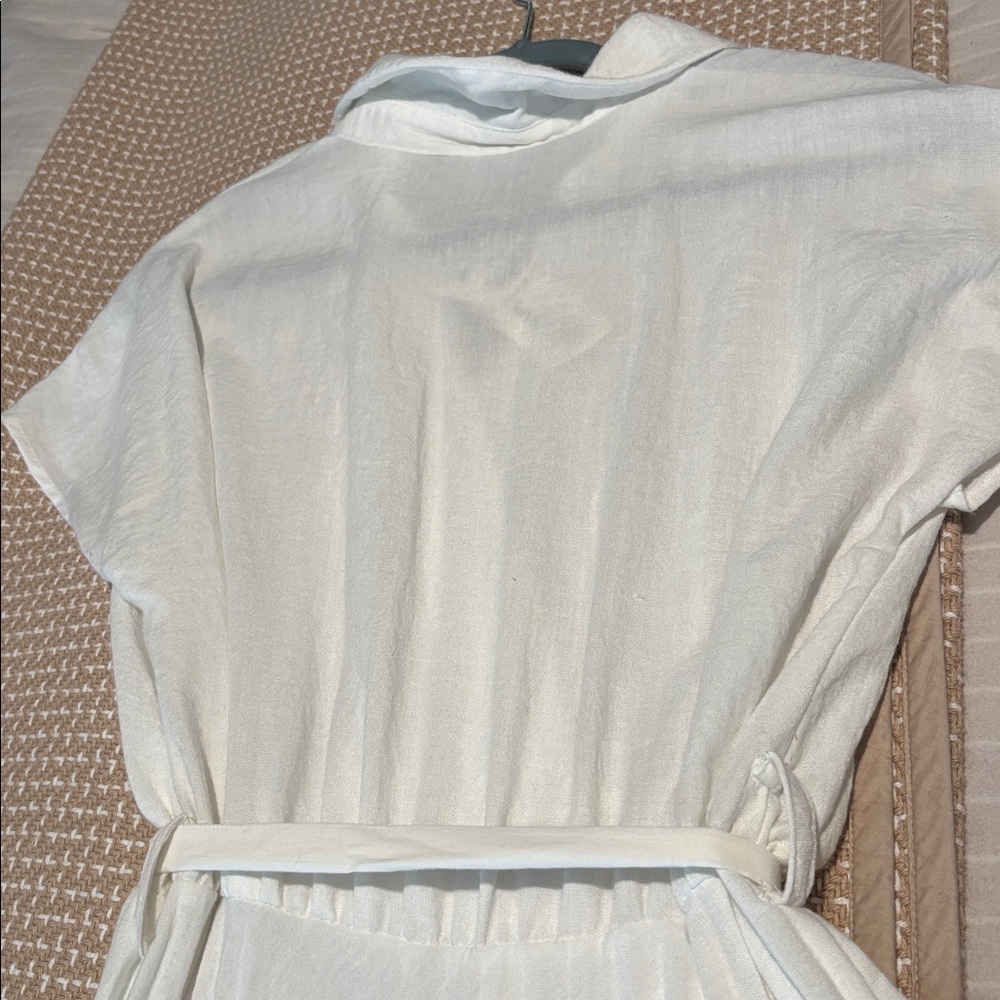 Zara Elegant White Maxi Dress - Picture 8 of 8